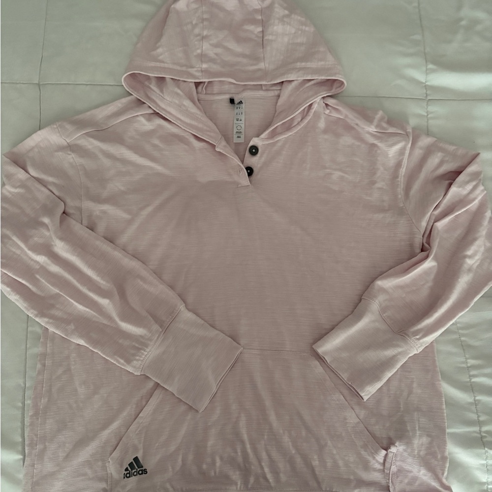 Adidas Light Pink Hoodie